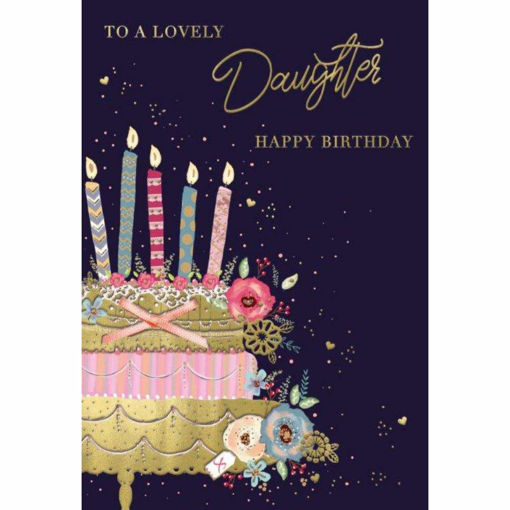 Picture of TO A LOVELY DAUGHTER HAPPY BIRTHDAY